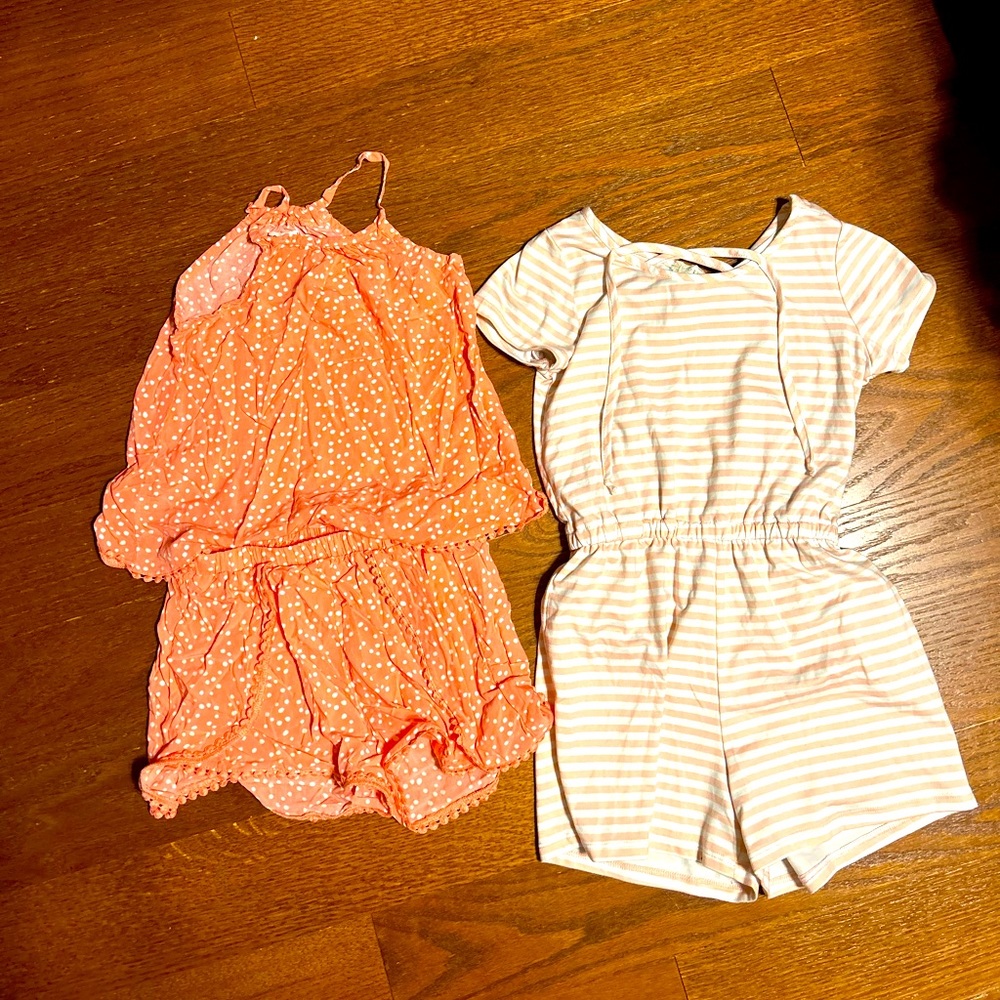 Great Condition Girls Romper Bundle Medium (10) - Picture 1 of 8